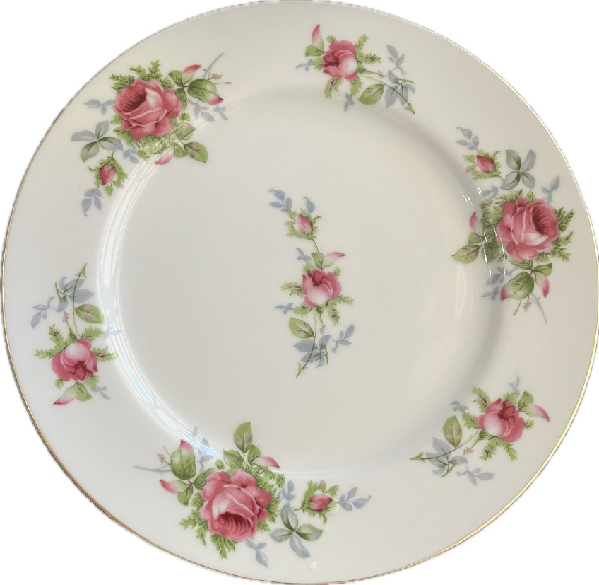 Dresden Rose by Norcrest - Salad / Dessert Plate - 6 available