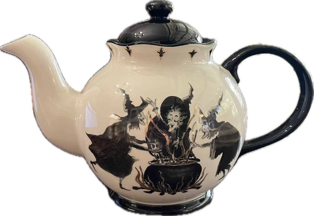 Witch Brew - 3 Witches - by Potter's Studio - Bread & Butter / Dessert Plate - 3 available
