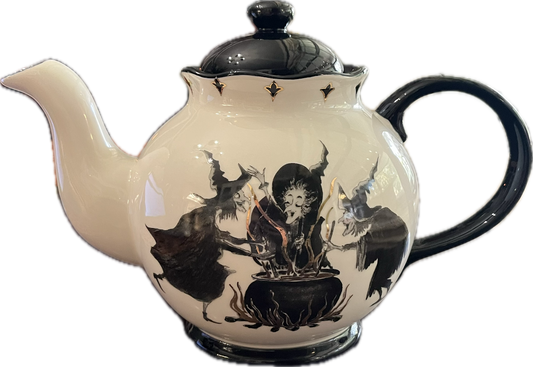 Witch Brew - 3 Witches  - by Potter's Studio - Teapot - 3 available