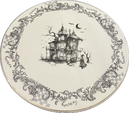 Haunted Rococo by Grace's Teaware - Pedestal Cake Stand - 1 available