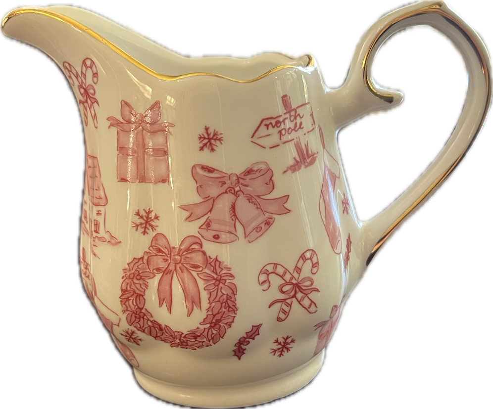 Pink Bow by Grace's Teaware - Sugar Bowl - 1 available
