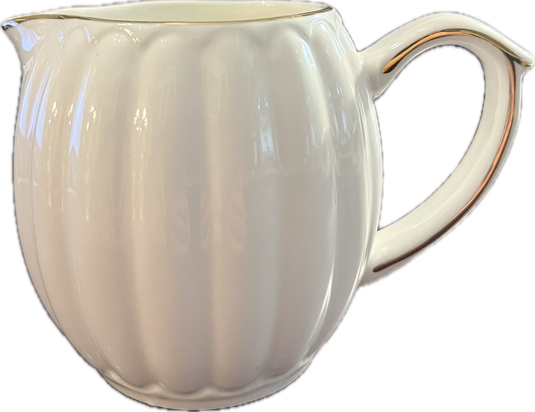 Scallop White by Grace's Teaware - Creamer - 1 available