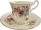 Rosewood Charm by Royal Devon - Teacup & Saucer - 1 available
