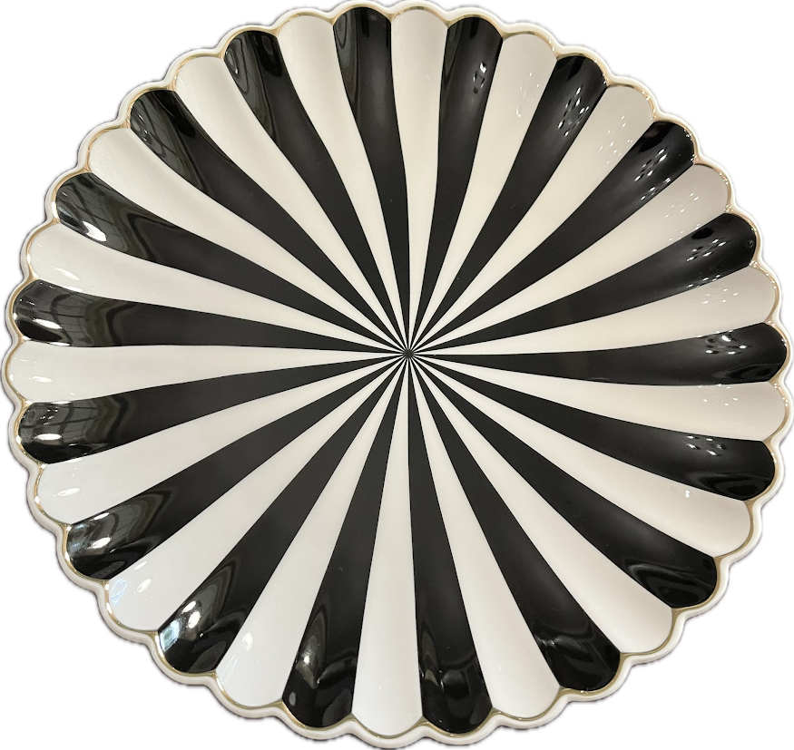 Beetle Stripe by Grace's Teaware - Salad / Dessert Plate - 6 available