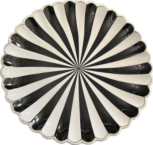 Beetle Stripe by Grace's Teaware - Salad / Dessert Plate - 6 available