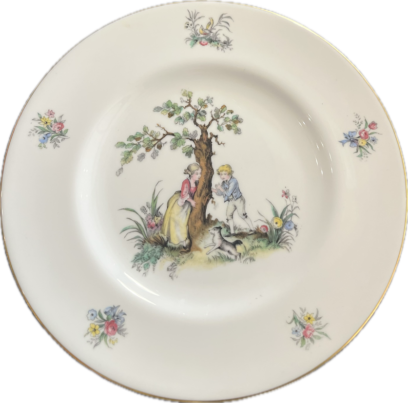 Watteau by Royal Worcester - Salad / Dessert Plate - 5 available