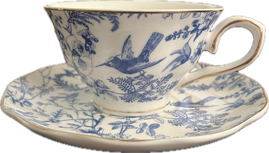 Garden Beauty by Grace's Teaware - Teacup & Saucer - 2 available