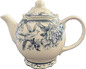 Adelaide Blue and White by 222 Fifth - Teapot - 1 available