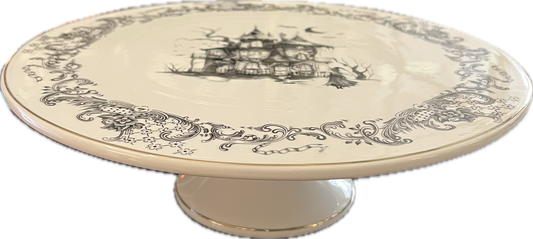 Haunted Rococo by Grace's Teaware - Pedestal Cake Stand - 1 available