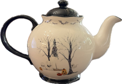 Midnight Haunted House by Potter's Studio - Teapot - 1 available