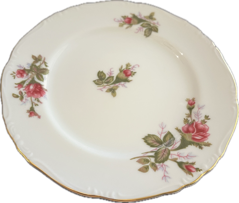 Moss Rose by Empress - Bread & Butter / Dessert Plate - 1 available