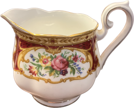 Lady Hamilton by Royal Albert - Creamer - 1 available