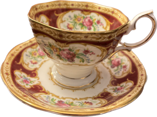 Lady Hamilton by Royal Albert - Teacup & Saucer - 1 available