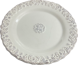 Madison Collection Antique White by Home Essentials - Luncheon Plate - 4 available