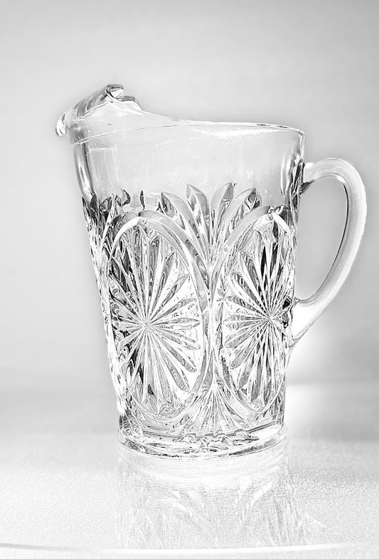 Medallion Clear by Anchor Hocking - Glass Pitcher - 1 available