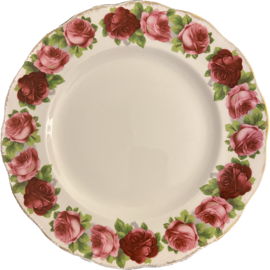 Old English Rose by Royal Albert  - Dinner Plate - 4 available