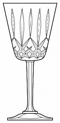 Olympic by Block - Water / Wine Goblet - 4 available