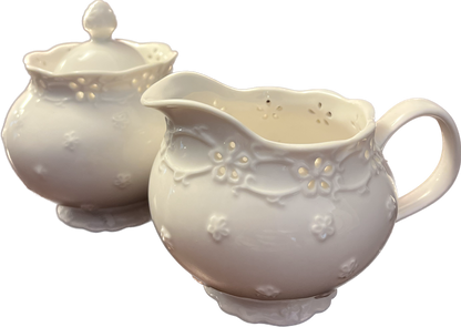 Pierced Daisy by Grace's Teaware - Sugar Bowl - 1 available