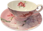 Red Peony by Grace Teaware - Teacup & Saucer - 1 available