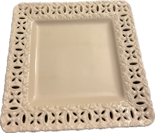 Regal Cream by Godinger - Square Serving Plate - 1 available