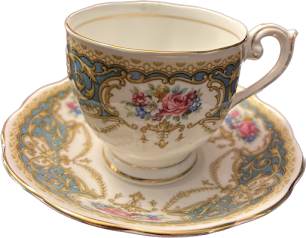 Regency by Queen Anne -Teacup & Saucer - 1 available