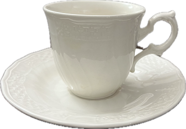 Renaissance White by Mikasa - Teacup & Saucer - 11 available