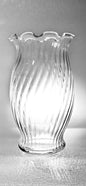 Ruffles Glass Vase - 1 available