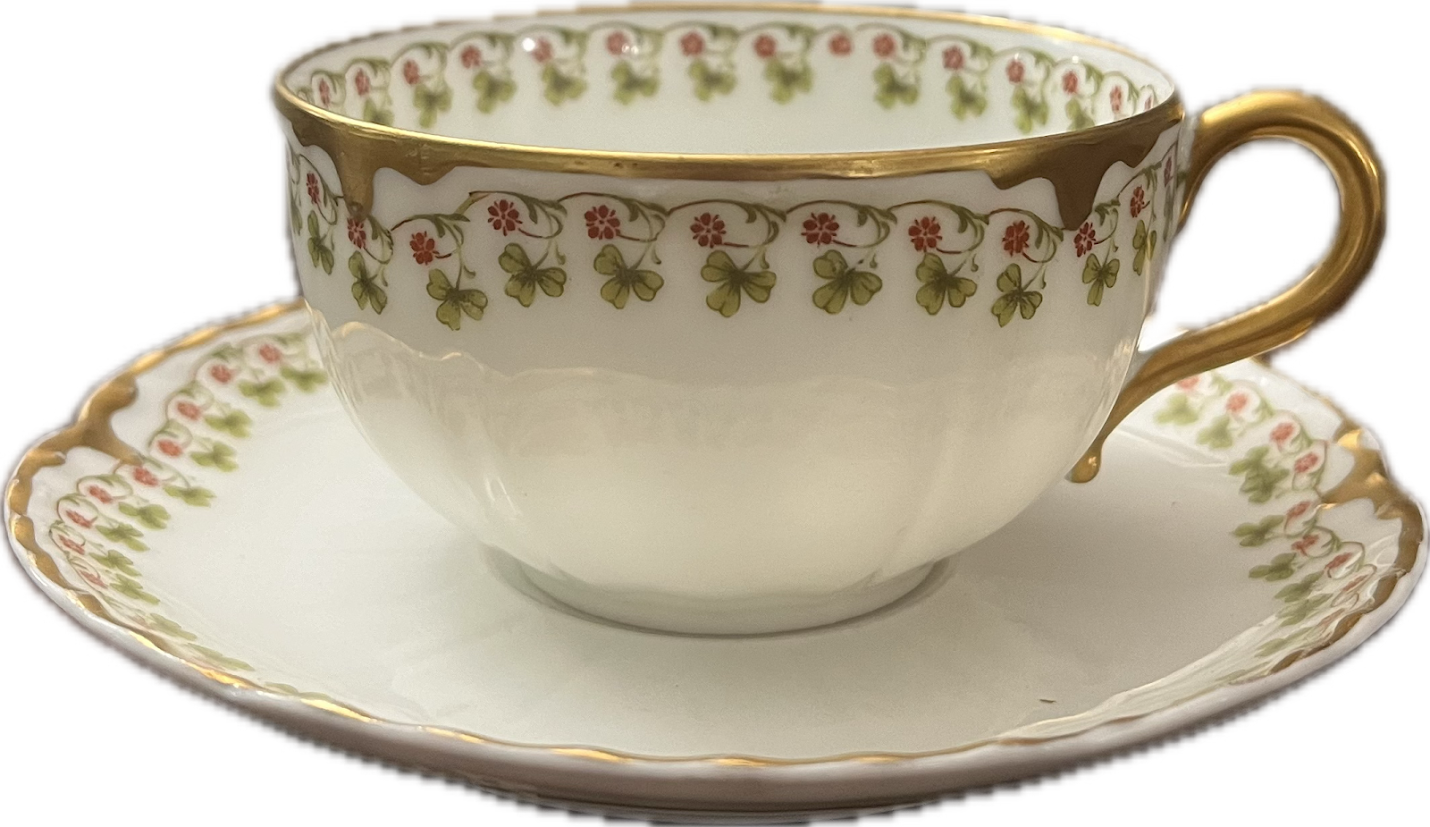 Schleiger by Haviland - Teacup & Saucer - 2 available