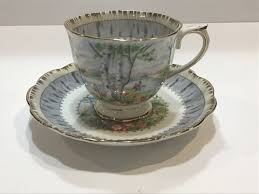 Silver Birch by Royal Albert - Teacup & Saucer - 1 available