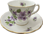 Sweet Violet by Royal Vale - Teacup & Saucer - 1 available