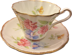 Sweet Pea by Royal Stafford - Teacup & Saucer - 1 available