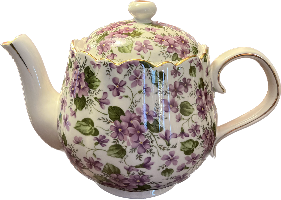 Violets by Graceware - Teapot - 1 available