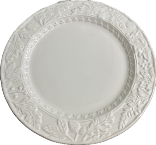 White Leaves by Hobby Lobby - Dinner Plate - 8 available