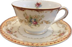 Wembly / Derby Teacup & Saucer -
