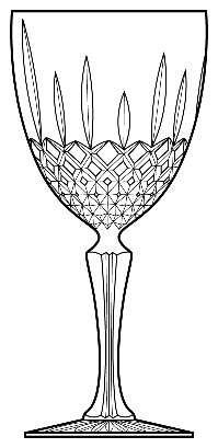 Constance by Cristal D'Arques-Durand - Water / Wine - 16 available
