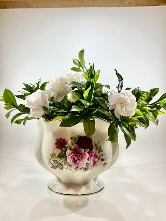 Porcelain Petals - Flower Arrangement - 1 available