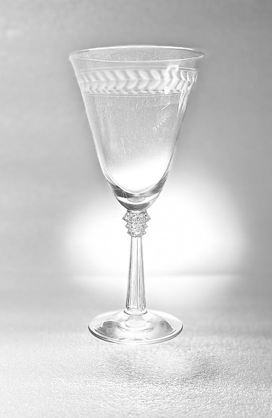 Laurel by Fostoria - Water / Wine Goblet - 3 available