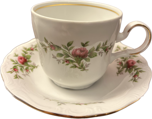 Moss Rose Traditions by Johann Haviland - Teacup & Saucer - 3 available