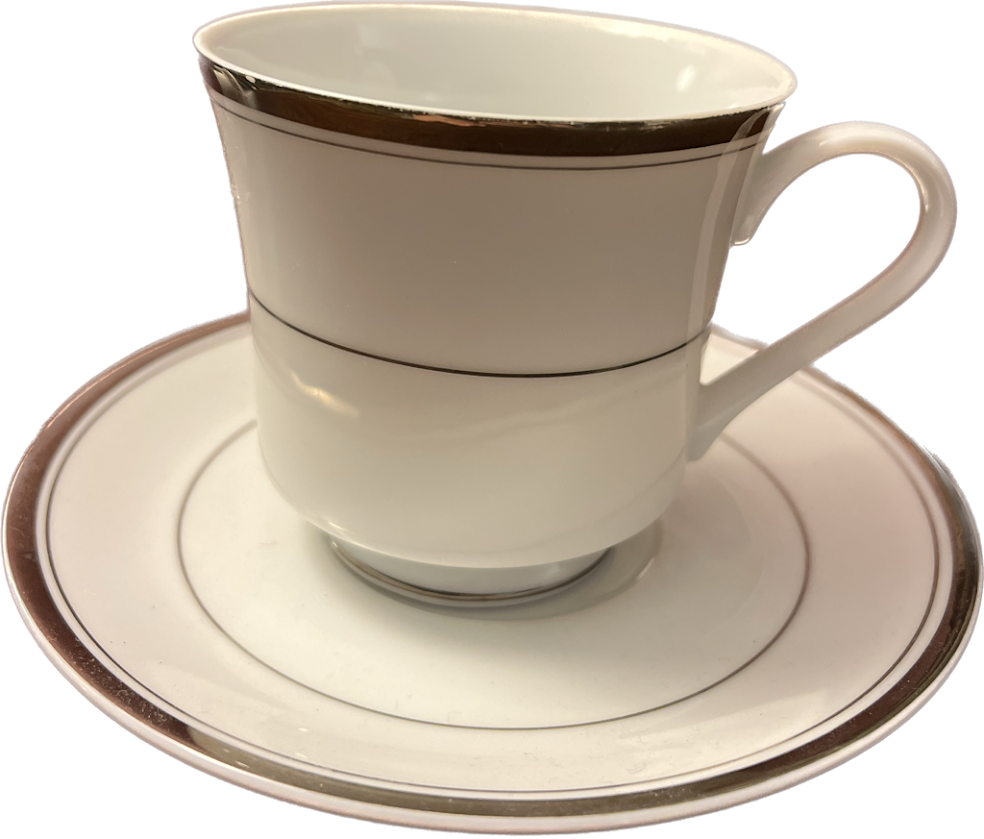 Newport by Wallace Heritage - Teacup & Saucer - 2 available