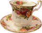 Old Country Roses by Royal Albert - Demitasse Cup & Saucer - 1 available