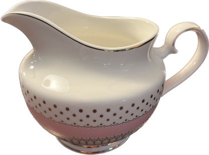 Pin Dots Pink by Grace's Teaware - Sugar Bowl - 1 available