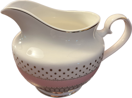 Pin Dots Pink by Grace's Teaware - Creamer- 1 available