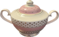 Pin Dots Pink by Grace's Teaware - Sugar Bowl - 1 available