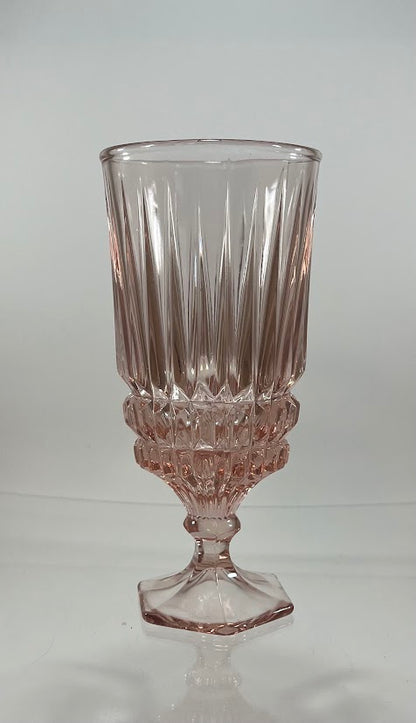 Heritage Pink by Fostoria - Iced Tea Goblet - 8 available