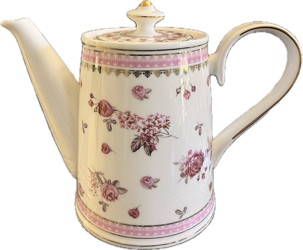Pink Rose by Grace's Teaware - Teapot - 1 available