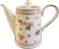 Pink Rose by Grace's Teaware - Teapot - 1 available