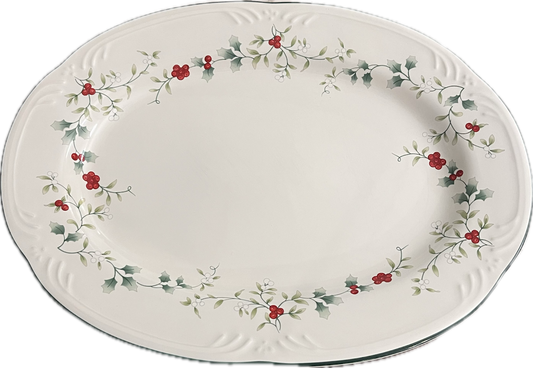 Winterberry by Pfaltzgraff - Oval Platter - 3 available