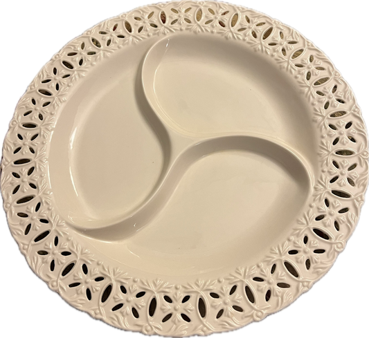 Regal Cream by Godinger -Divided Serving Platter - 1 avaiable