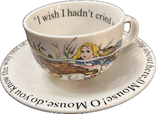 Alice in Wonderland's Cafe by Cardew Design - Teacup & Saucer - 4 available