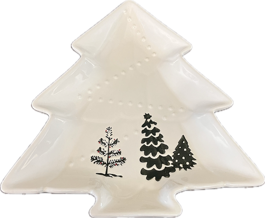 Snowy Forest by Potter's Studio - Serving Dish (small) - 1 available